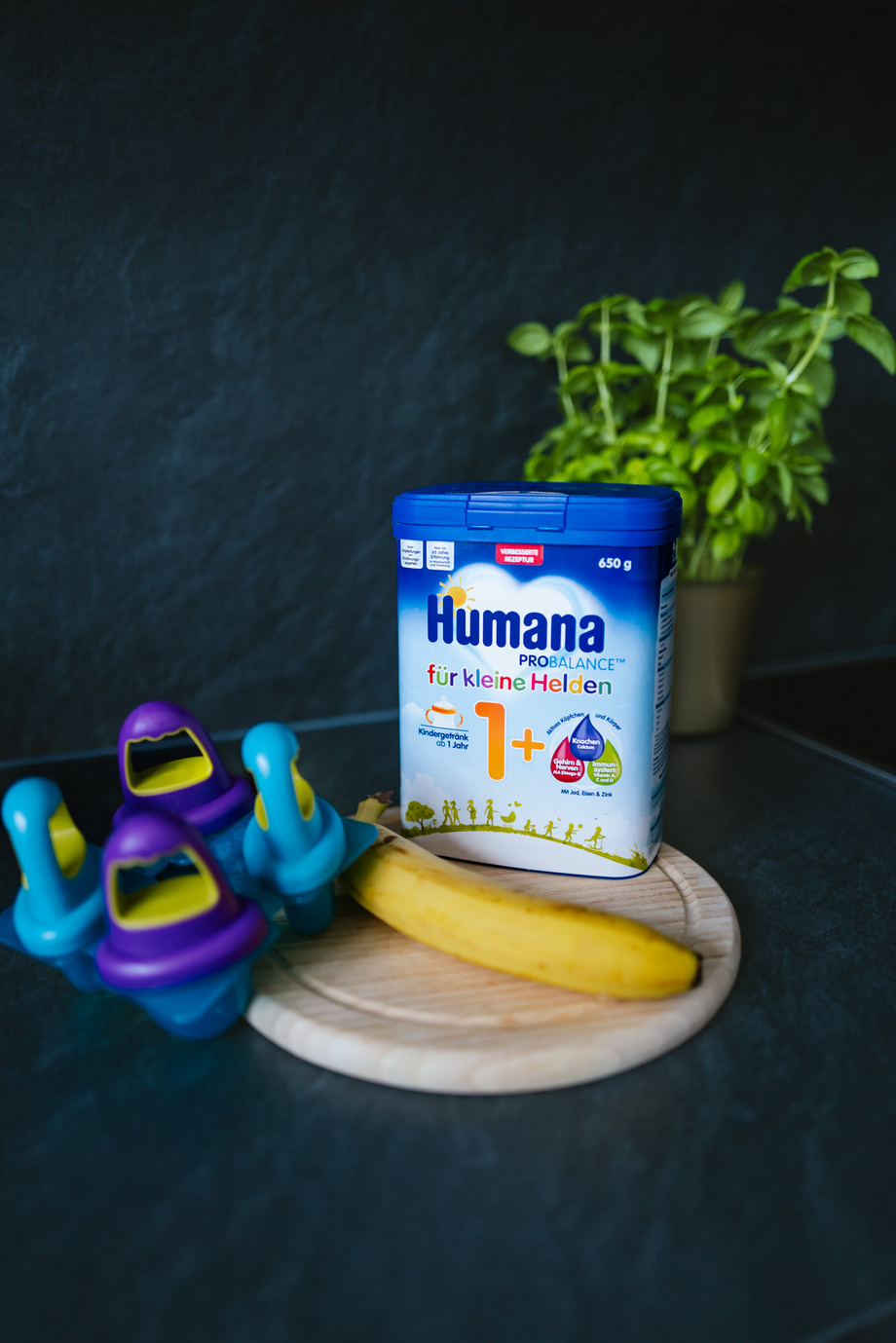 Humana Rezept Bananeneis Kindergetränk