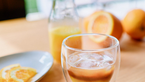 Humana Rezept Espresso Orangensaft